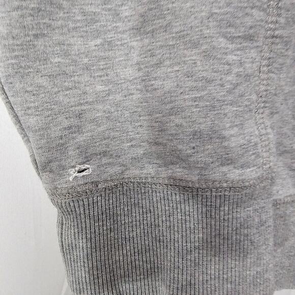 Coach Mens Signature Hoodie Sweatshirt Logo Gray Size Medium Hooded Loungewear - Picture 9 of 12